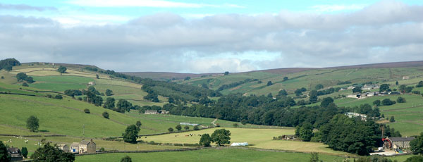 Bruce Cottage view towards Foster Beck