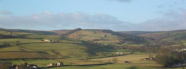 Bruce Cottage view towards Foster Beck